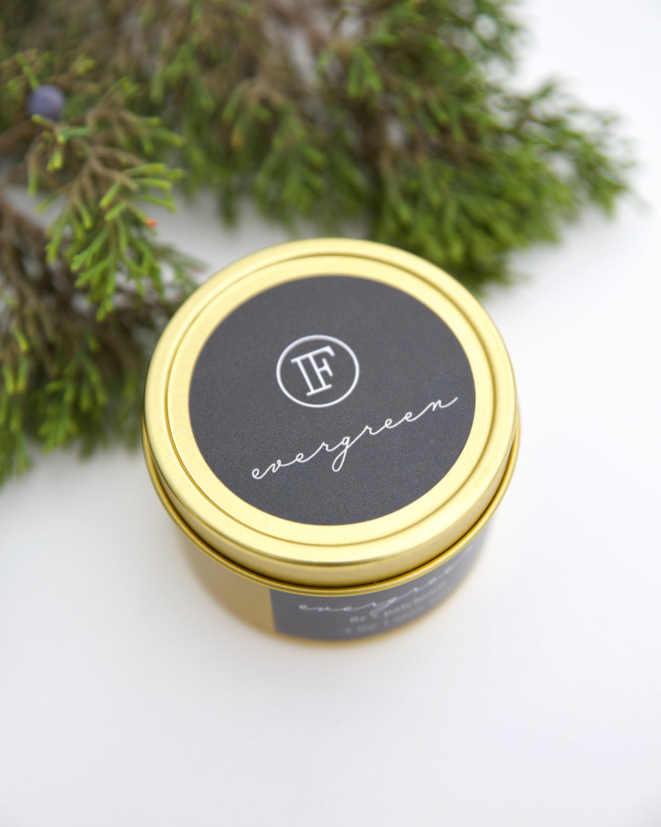 Evergreen Candle Meaningful Gifts The Festive Farm Co.