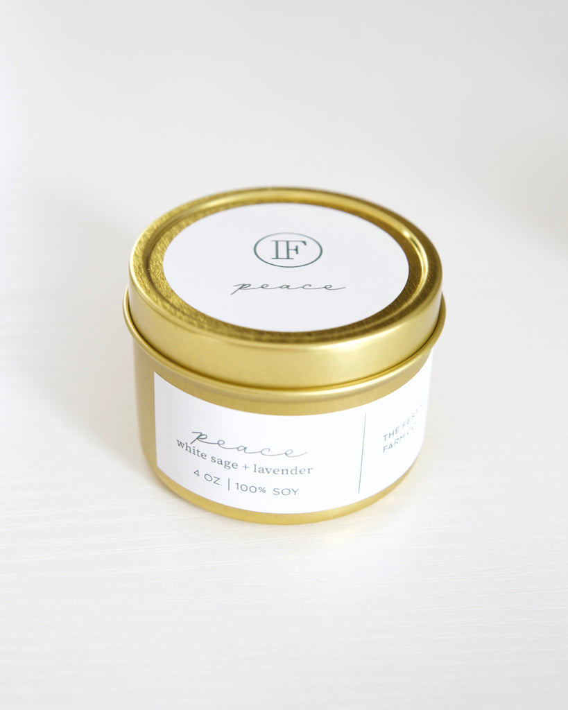 The Festive Farm Co. Peace Candle